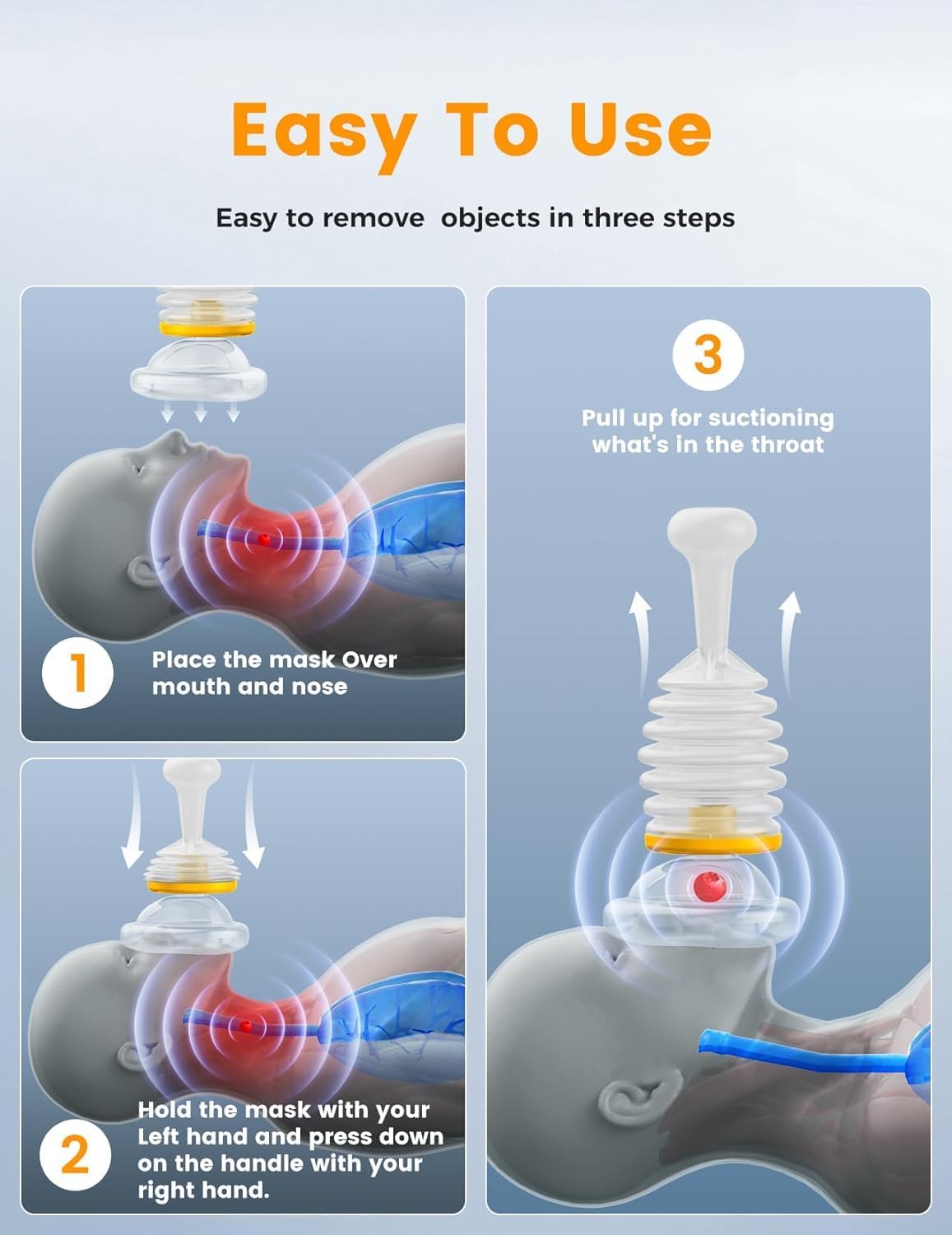 Easy to remove objects in three steps