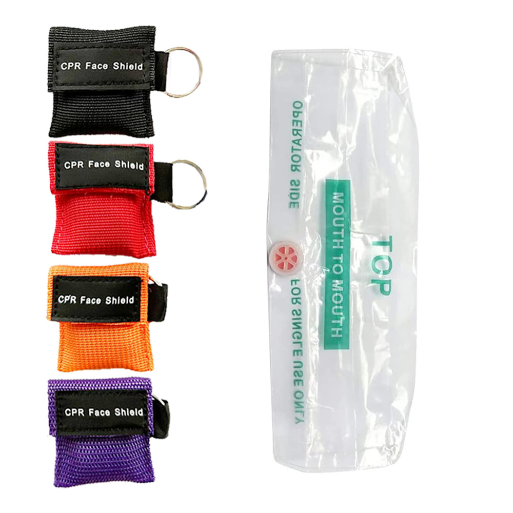 Protectores faciales para RCP de marca propia: Cómo los llaveros personalizados pueden fomentar la fidelización de marca en las escuelas de formación en primeros auxilios.